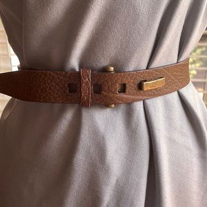 Brunello Cucinelli Leather Brown Belt